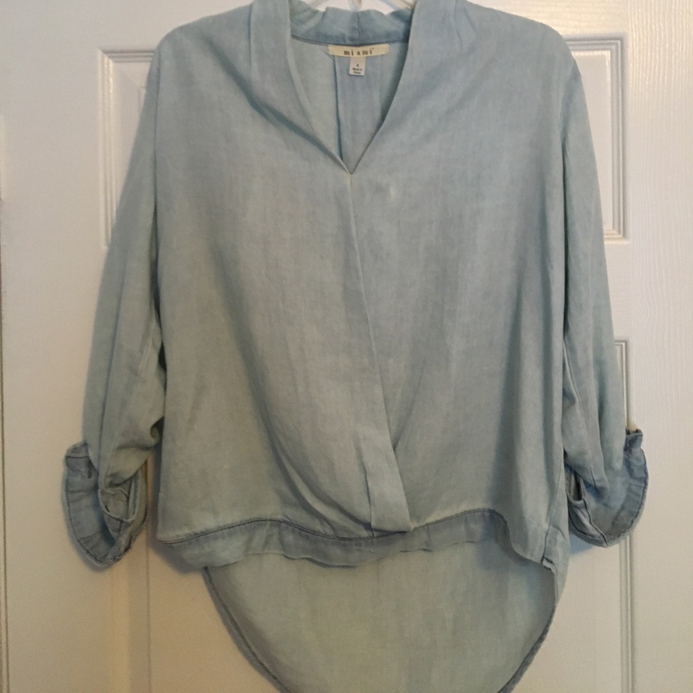 Blue Jean blouse-from francescas